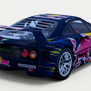 Red Bull F40 Rear