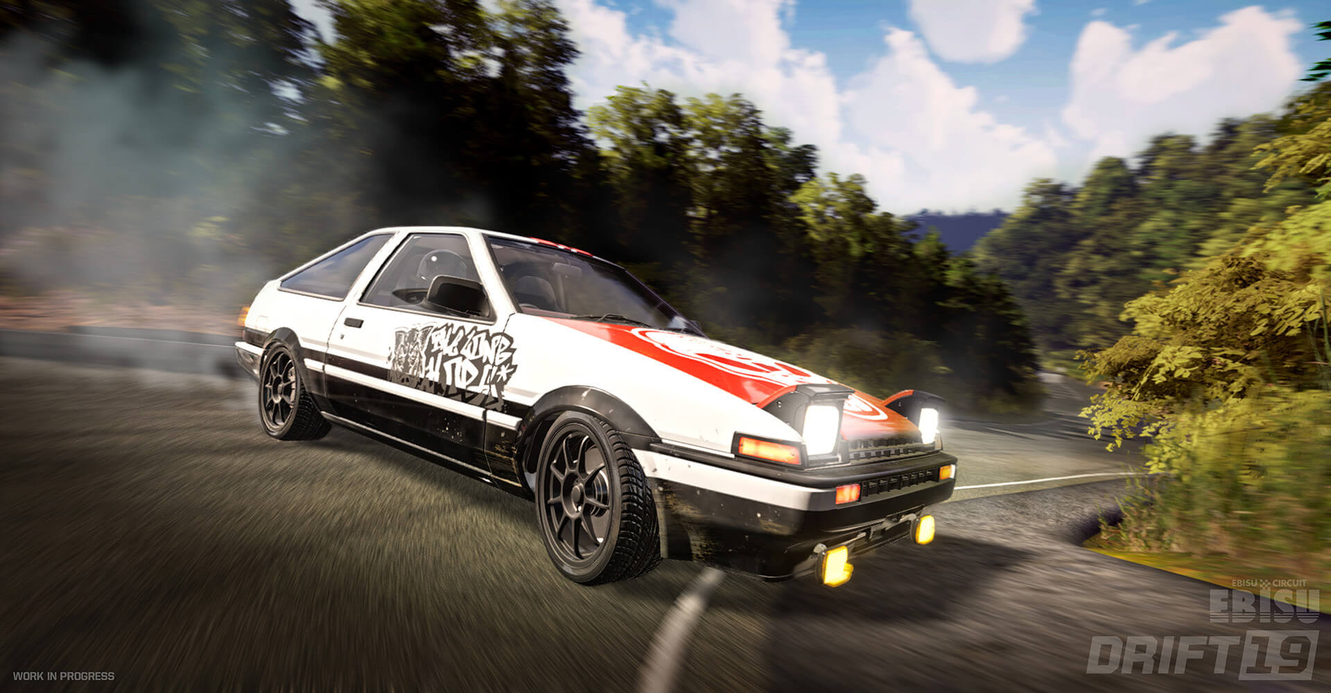 Drift 19 is the first and only serious drifting simulator coming