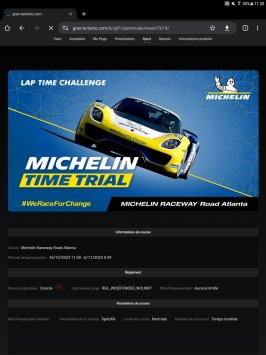 The Michelin Time Trial Challenge! 