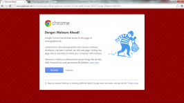 GTP malware detected chrome.png