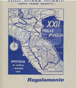 Lotto n°3 documenti della XXII Mille Miglia del 1955_ _ 1000 Finarte _ Automobilia _ Finarte,...webp