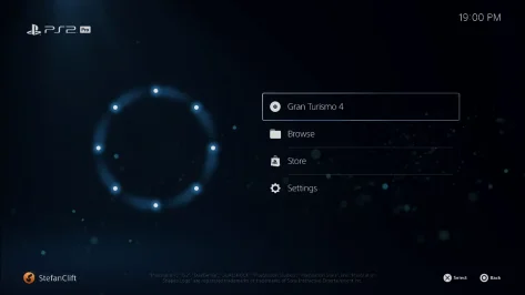 Sony PlayStation 2 Pro - Menu Concept - 02 Main Menu - 02.webp