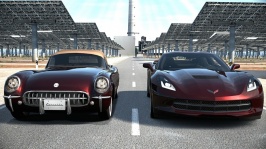 '54 Corvette & '14 Corvette  1.1.jpg