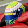 F1 2008 Massa Schubert helmet skin by GIL