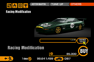 Gran Turismo 2 Racing Modifications - Aston Martin