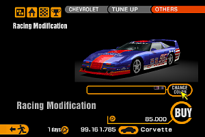 Gran Turismo 2 Racing Modifications - Chevrolet