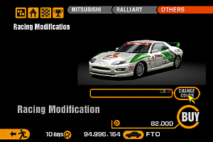 Gran Turismo 2 Racing Modifications - Mitsubishi