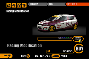 Gran Turismo 2 Racing Modifications - Toyota