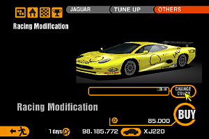 Gran Turismo 2 Racing Modifications - Jaguar