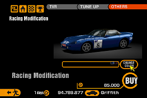 Gran Turismo 2 Racing Modifications - TVR