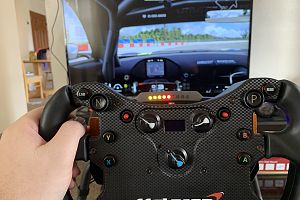 Fanatec McLaren GT3 wheel