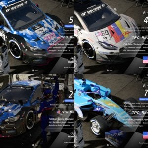 GT Sport - My FIA Results