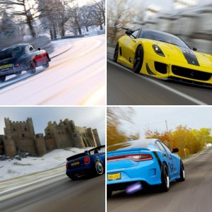 SomePlayaDude parties along the UK Festival in Forza Horizon 4