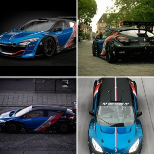 Mégane Trophy Alpine Racing Livery
