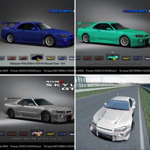 Gran Turismo 3: A-Spec and Gran Turismo 4 Custom Car Textures