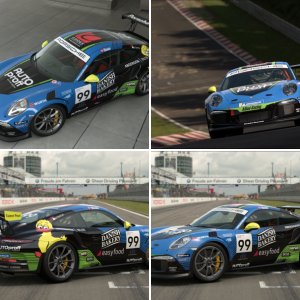 2022 Carrera Cup Deutchland 911 GT3 Allied Racing #99