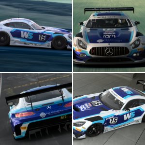 2022 British GT Ram Racing AMG GT3 #15
