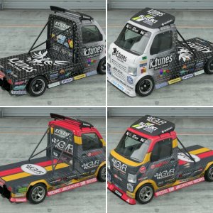 K Cup - Suzuki Carry Race Trucks