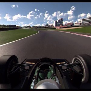 Senna Tribute Lap: Lotus 97T at Brands Hatch GP (60 FPS Test) - YouTube