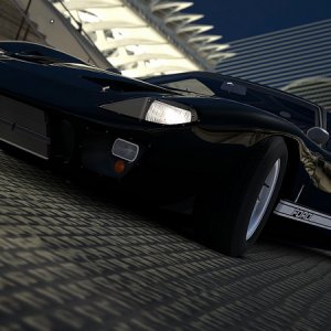 GT40 Mk. 1 proving Ford's legend in City Of Arts And Sciences..