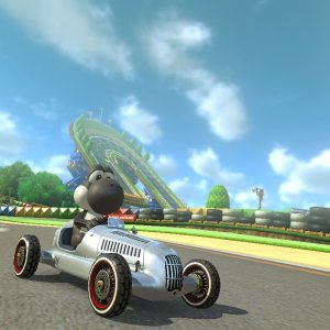 A piece of motoring history in Mario Kart