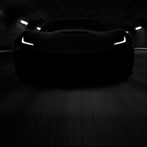 Corvette Silhouette