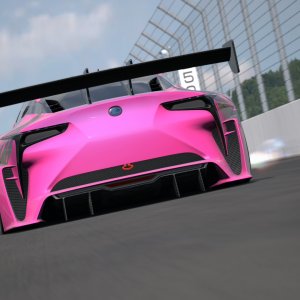 Hot blooded LF-LC VGT in Motegi Super Speedway