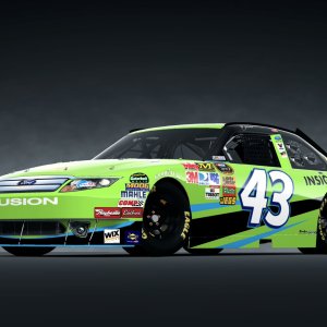 Ford 2010 AJ Allmendinger #43 FUSION