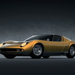 Lamborghini Miura Bertone Prototype '67