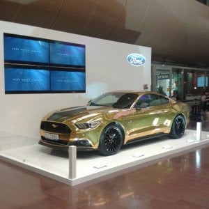 Ford Mustang (Gold Chrome) 20151129_175239