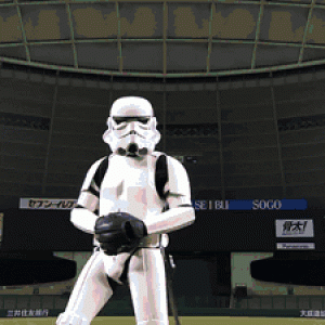 Vader Forces a Home Run (GIF)
