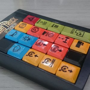 Euro Truck Simulator 2 custom made keypad.