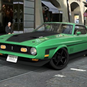 Mustang Mach 1 - Bern Marktgasse.jpg