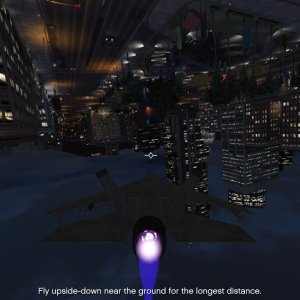Hunting a bounty upside down
