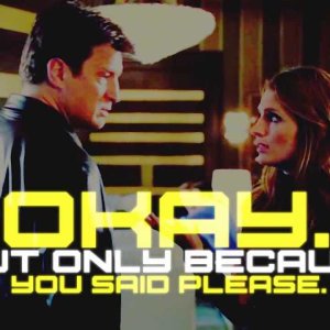Castle - Okay, But Only Because You Said Please (Season 5 Funny Moments)
