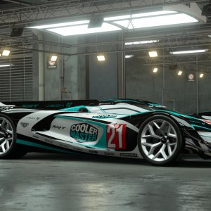 Cooler Master Racing Livery