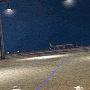 (GIF) A showdown of flashy lights in LSIA