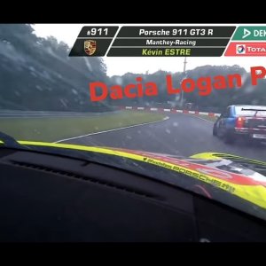 INCREDIBLE KEVIN ESTRE P11 TO P1 24HR NURBURGRING 2021