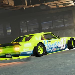 Having a scope in some of those preset drifting cars in the Test Track 3