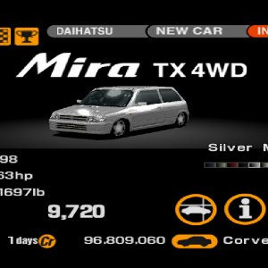 Daihatsu Mira TX 4WD