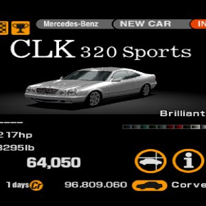 Mercedes-Benz CLK 320 Sports