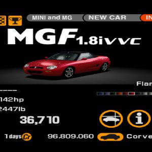 MG F 1.8i VVC