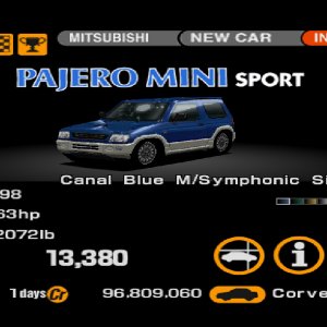 Mitsubishi Pajero Mini Sport