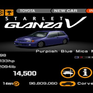 Toyota Starlet Glanza V