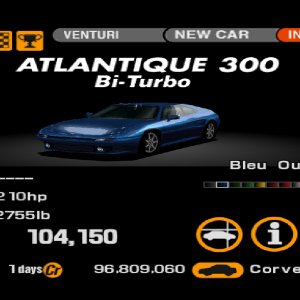 Venturi Atlantique 300 Bi-Turbo