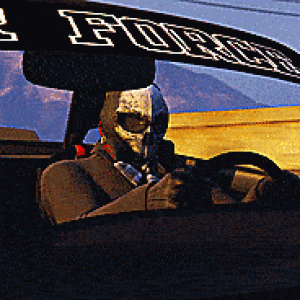 (GIF) Braving the grassy roads with a bare bones, stripped out, off-road spec RT3000