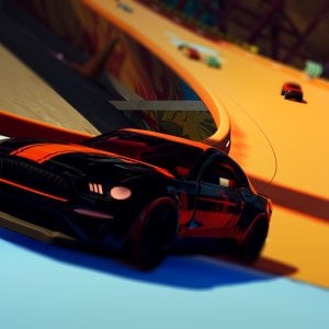 Just a couple hours in the new HotWheels Unleashed, and I got a Mustang, and thus have to construct The Prince of Darkness in yet another racing game