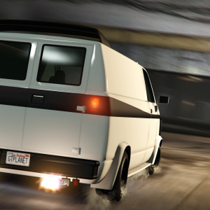 (HD) Hiring the GTPlanet Team van to do some deadly ops in the LSCM test track 2