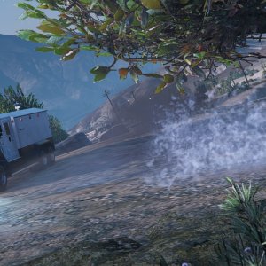 The GTPD Riot Van controlling the chaos (that is my poor friend who got washed up so much he died) 5
