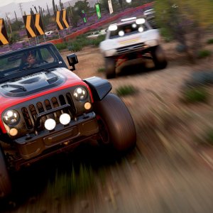 Some Unlimited Offroads action, Come Rain or Shine 1: A hellhound Renegade ready to unleash purgatory